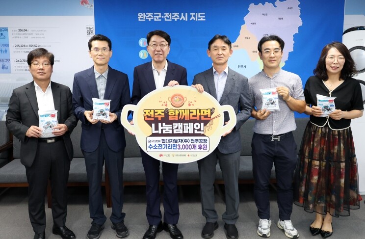 현대차 전주공장, 전주시에 ‘수소전기...