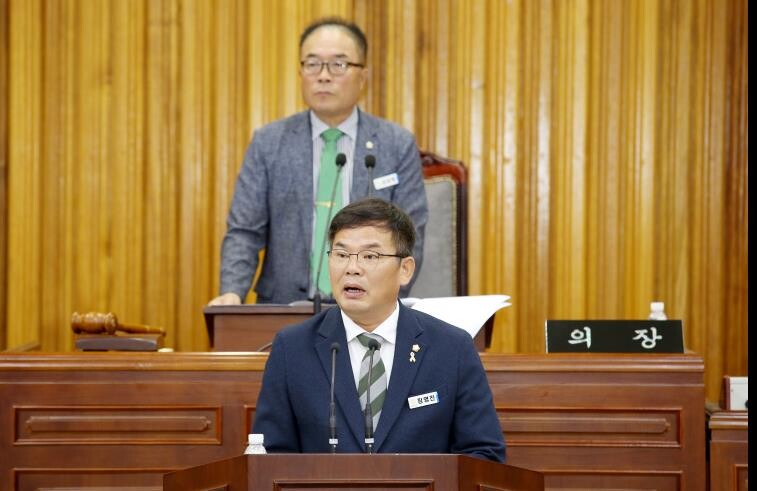 영광군의회 장영진 의원, 관광 인센티...