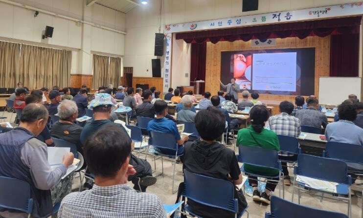 정읍시, 양파 재배기술 교육 실시.....