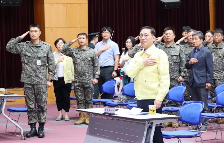 전북도, 제50주년 민방위대 창설기념...