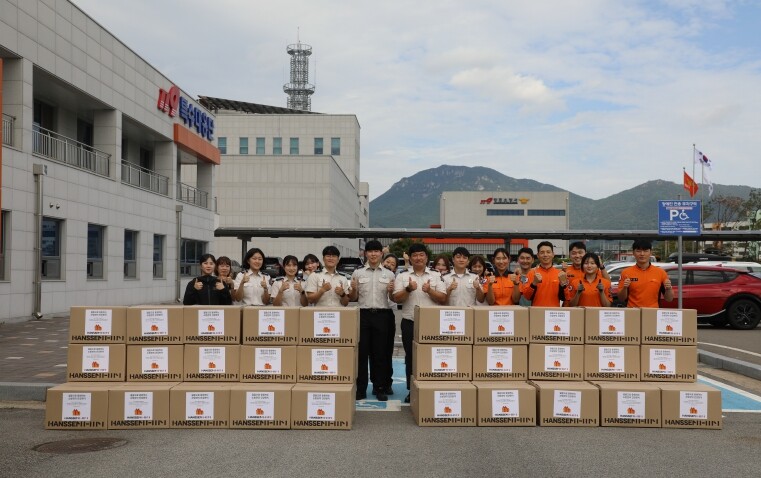한샘, 전남소방 복지 향상을 위해 주...