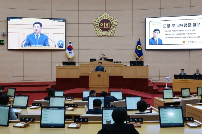 김성일 전남도의원, ‘쌀값 급등락 반...