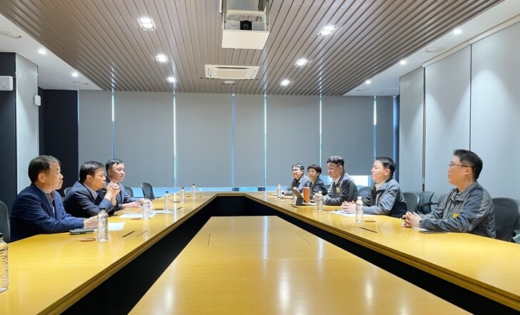 이학수 정읍시장, SK넥실리스 현장 ...