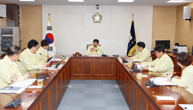 화순군의회 산업건설위원회, 벼 깨씨무...