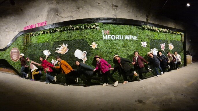 서산시 덕유산 가을 정취 만끽, 머루...