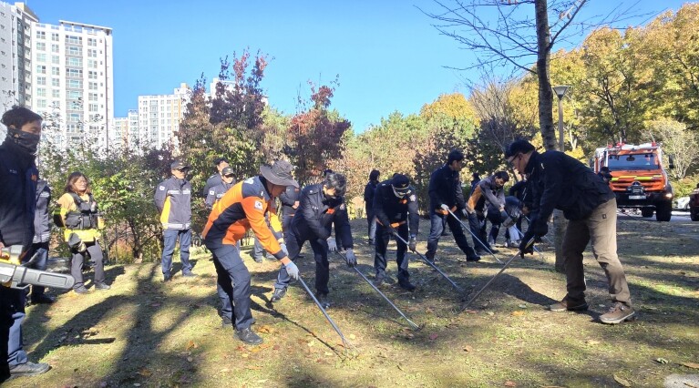 세종소방, 산불 대응 지휘역량 강화 ...