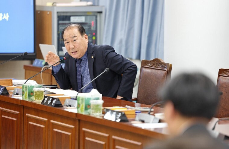 강정일 전남도의원, 교통사고 건수는 ...