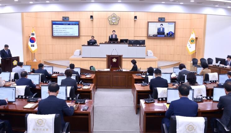 여수시의회, 제252회 정례회 개회…...