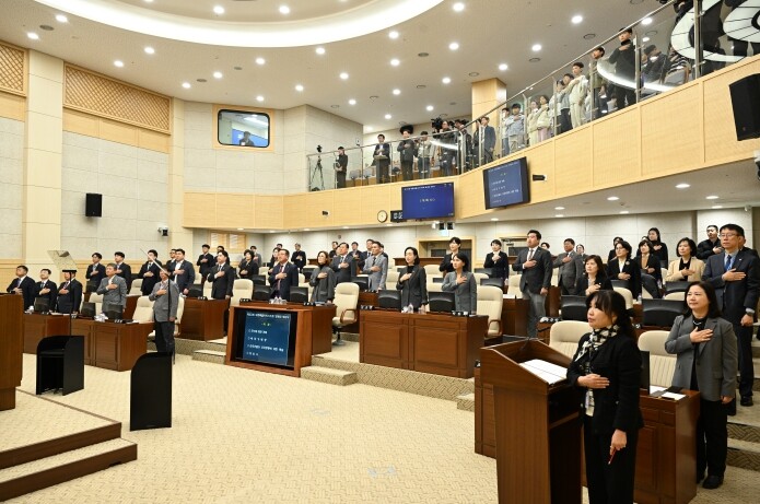 세종시의회 제102회 정례회 개회…내...