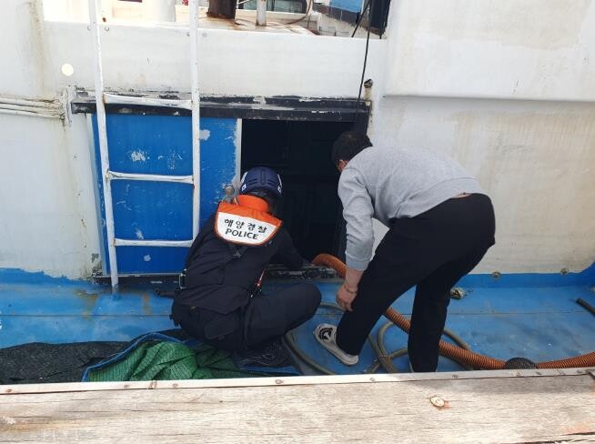 완도해경, 해양오염 취약선박 실태조사...