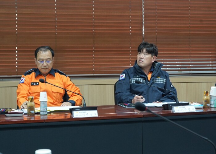 전남소방본부장, 한국동서발전 신호남건...