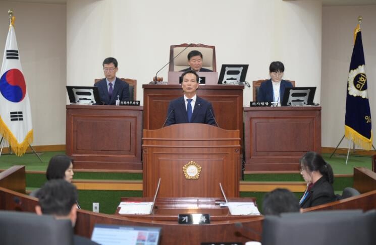 조병옥 음성군수, 시정연설에서 내년도...