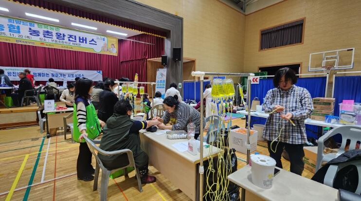 김제시, ‘농촌 왕진버스’ 4번째 운...