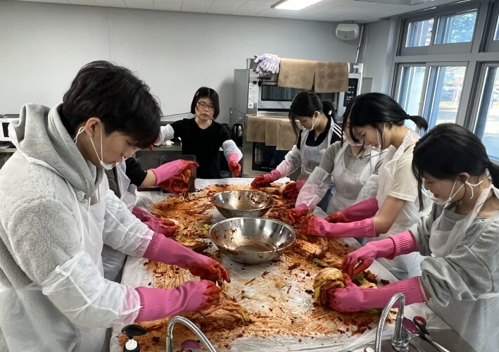 진안군 학교4-H 과제교육, 실습 중...