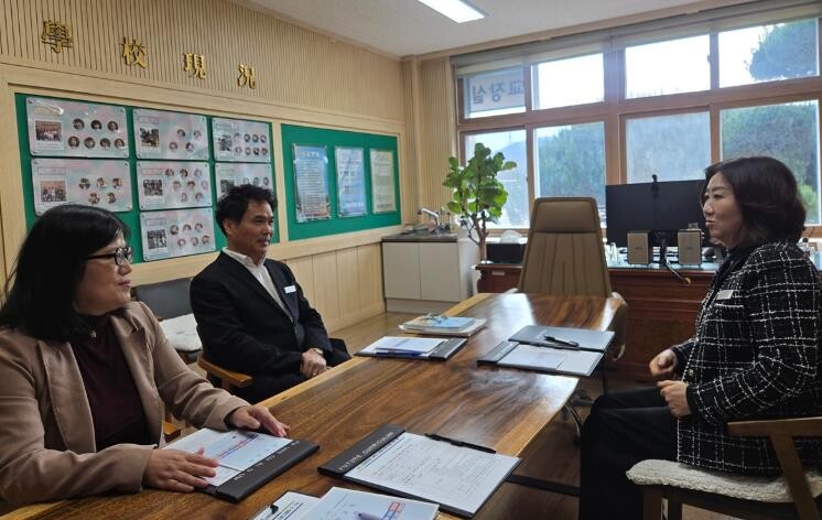 청송교육지원청, 교육장 학교 방문으로...