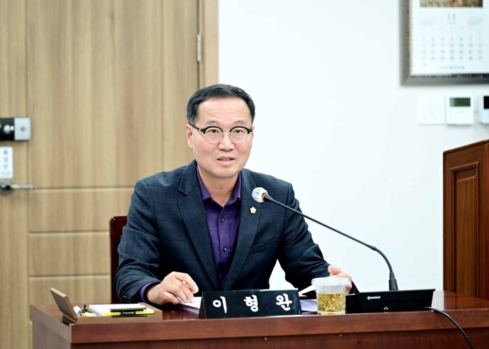 목포시의회 이형완 의원,