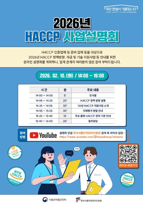 식약처, 소규모 축산물 해썹업체 시설...