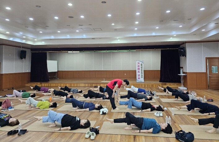 진안군, 한의약 기공체조·중풍예방교실...