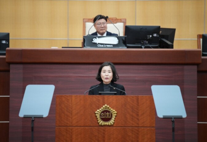 전북자치도의회 이수진 의원,  5분자...