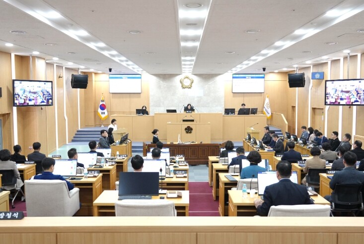 광주 남구의회, 제318회 임시회 개...